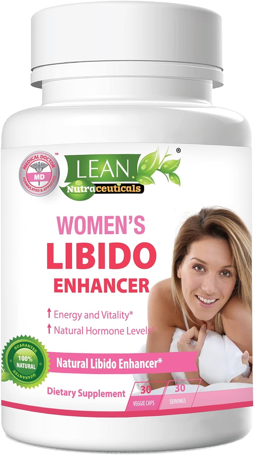 Libido Booster for Women - Natural Female Performance Enhancer, Sex Drive Energy Pills, Hormone Harmony Balance Supplement, Increase Mood, Reduce Dryness, Horny Goat Weed, Maca Root, Dhea, 30 Capsules